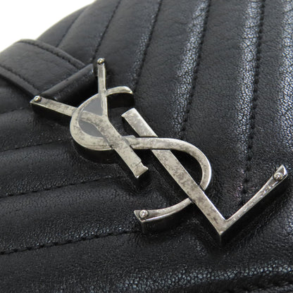 YVES SAINT LAURENT イヴ・サンローラン カサンドラ ショルダーバッグ レザー レディース 中古