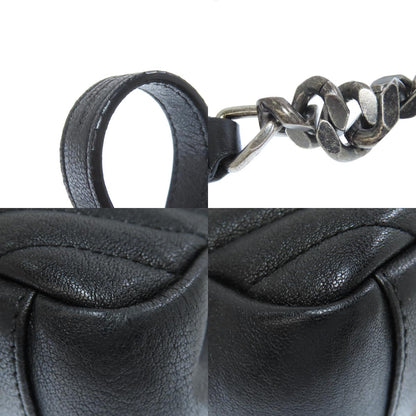 YVES SAINT LAURENT イヴ・サンローラン カサンドラ ショルダーバッグ レザー レディース 中古