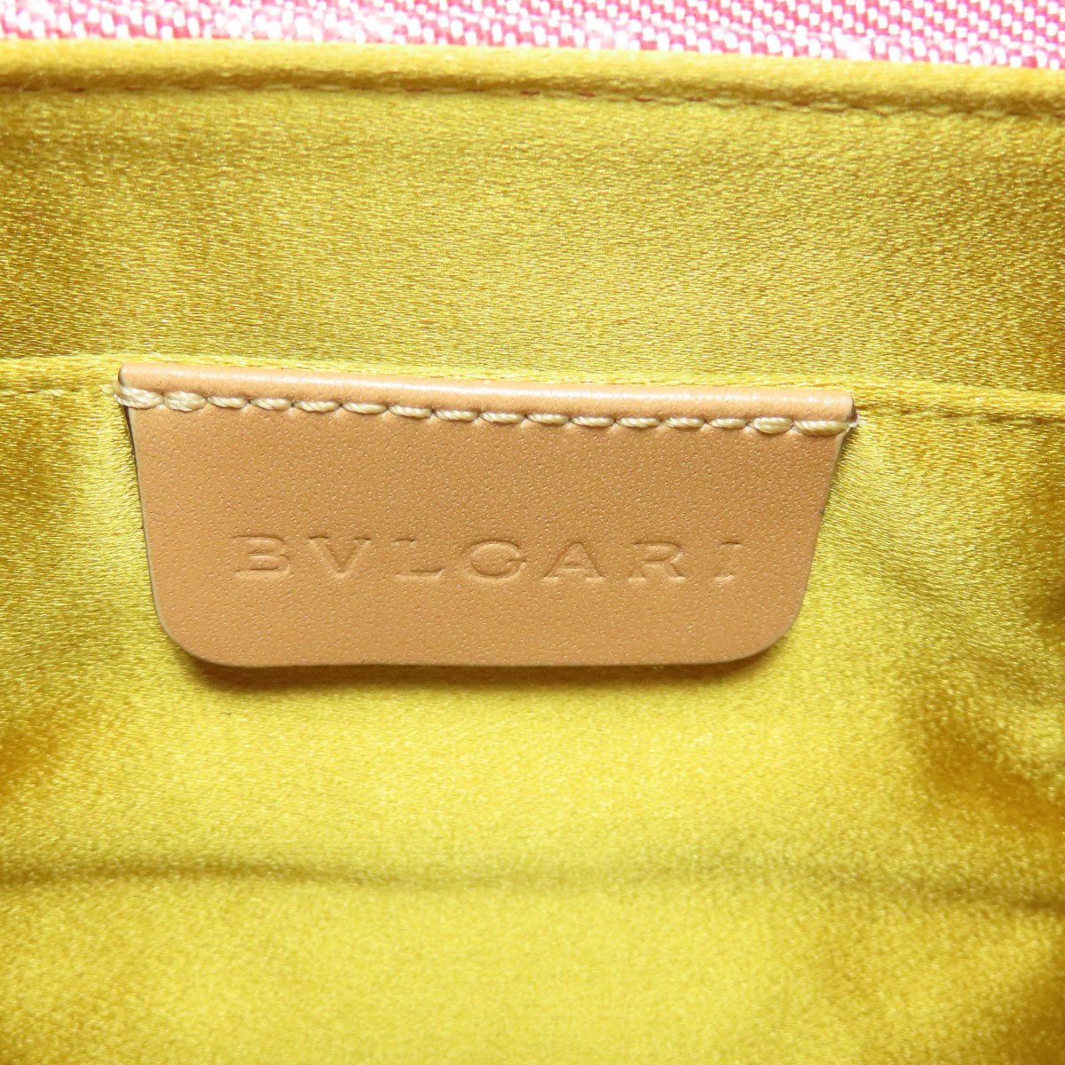 BVLGARI ブルガリ ロゴマニア ハンドバッグ キャンバス レディース 中古