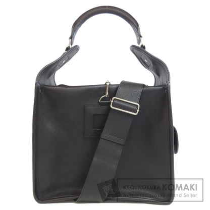 BALENCIAGA バレンシアガ 443600 ロゴ ハンドバッグ レザー レディース 中古