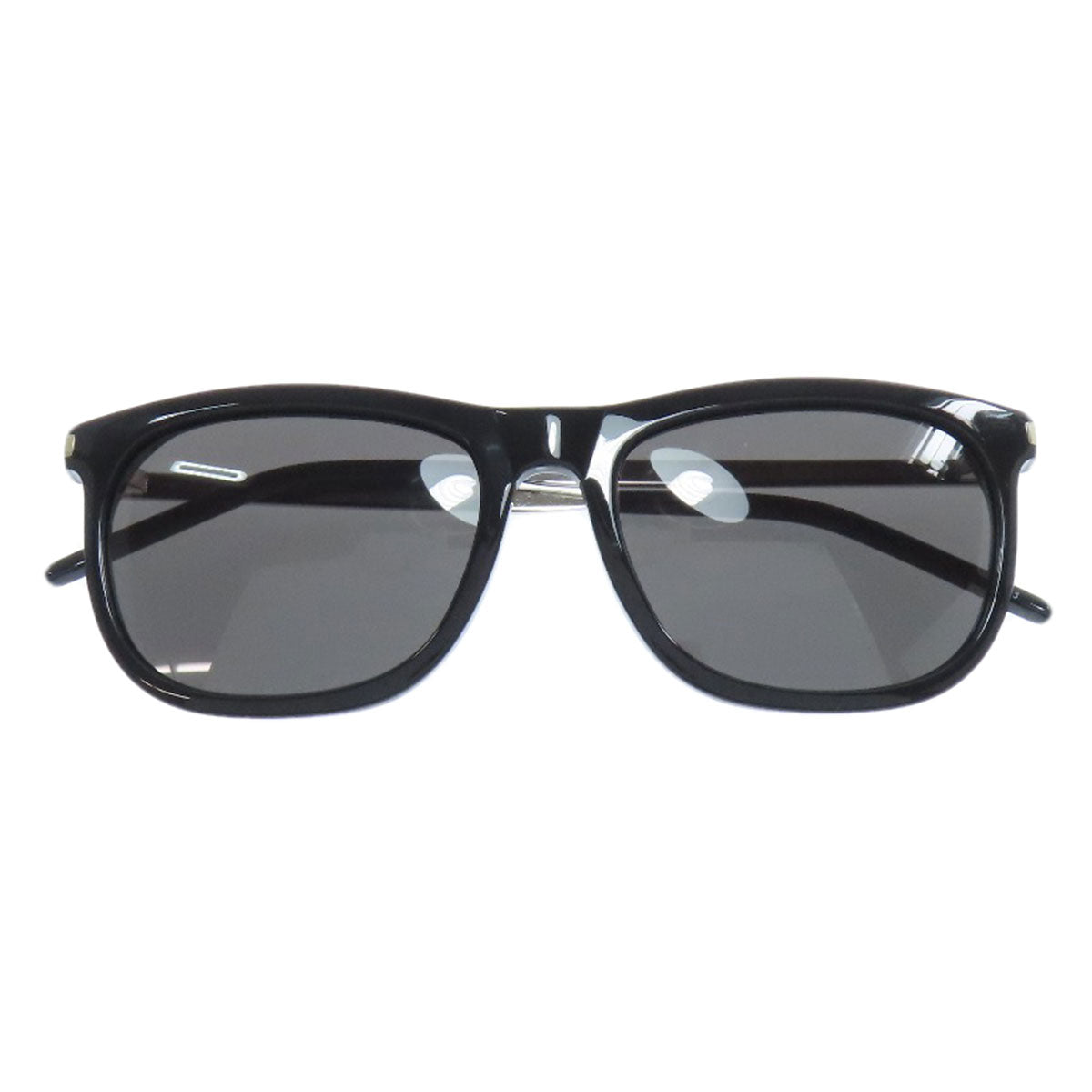 SAINT LAURENT サンローラン ロゴ サングラス プラスティック レディース 中古