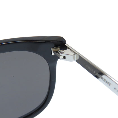 SAINT LAURENT サンローラン ロゴ サングラス プラスティック レディース 中古