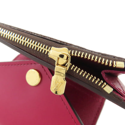 LOUIS VUITTON ルイヴィトン M62932 ポルトフォイユ・ゾエ 二つ折り財布（小銭入れあり） モノグラムキャンバス レディース 中古