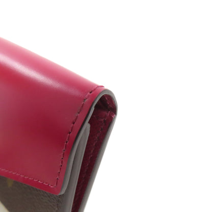 LOUIS VUITTON ルイヴィトン M62932 ポルトフォイユ・ゾエ 二つ折り財布（小銭入れあり） モノグラムキャンバス レディース 中古