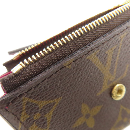 LOUIS VUITTON ルイヴィトン M62932 ポルトフォイユ・ゾエ 二つ折り財布（小銭入れあり） モノグラムキャンバス レディース 中古