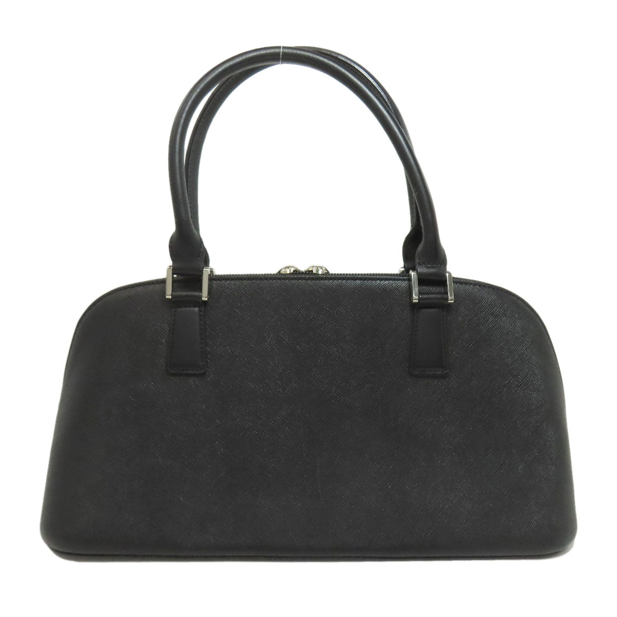 BURBERRY バーバリー ロゴ ハンドバッグ レザー レディース 中古
