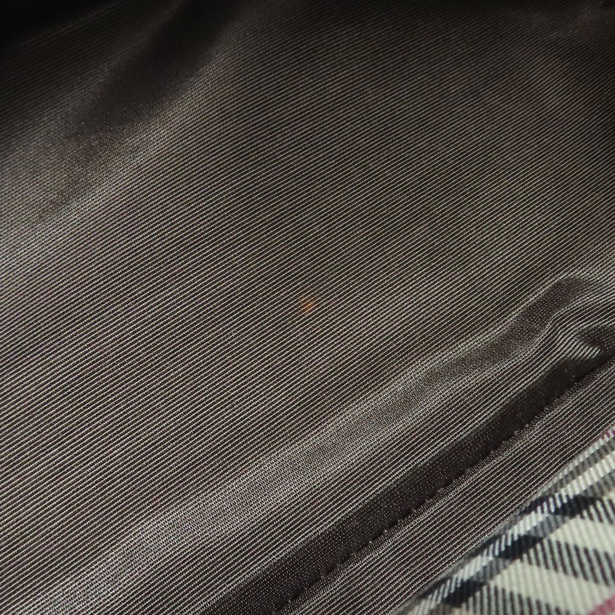 BURBERRY バーバリー ロゴ ハンドバッグ レザー レディース 中古