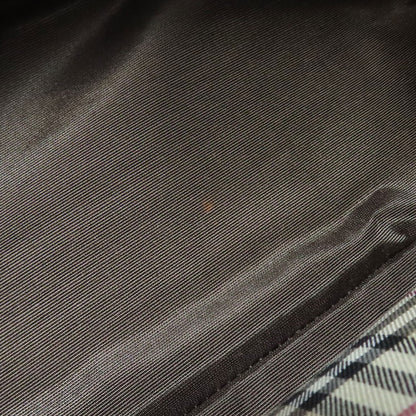 BURBERRY バーバリー ロゴ ハンドバッグ レザー レディース 中古