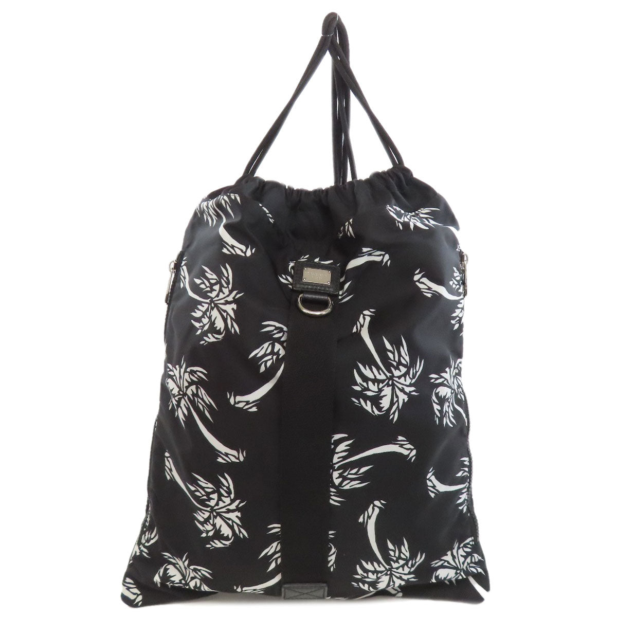 D&G ディーアンドジー ナップサック パームツリー リュック・デイパック ナイロン レディース 中古