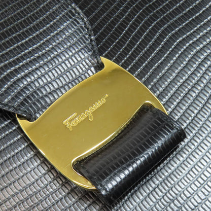 Salvatore Ferragamo サルヴァトーレフェラガモ ロゴ トートバッグ レザー レディース 中古