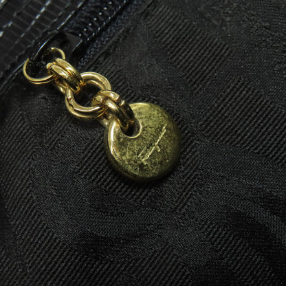 Salvatore Ferragamo サルヴァトーレフェラガモ ロゴ トートバッグ レザー レディース 中古