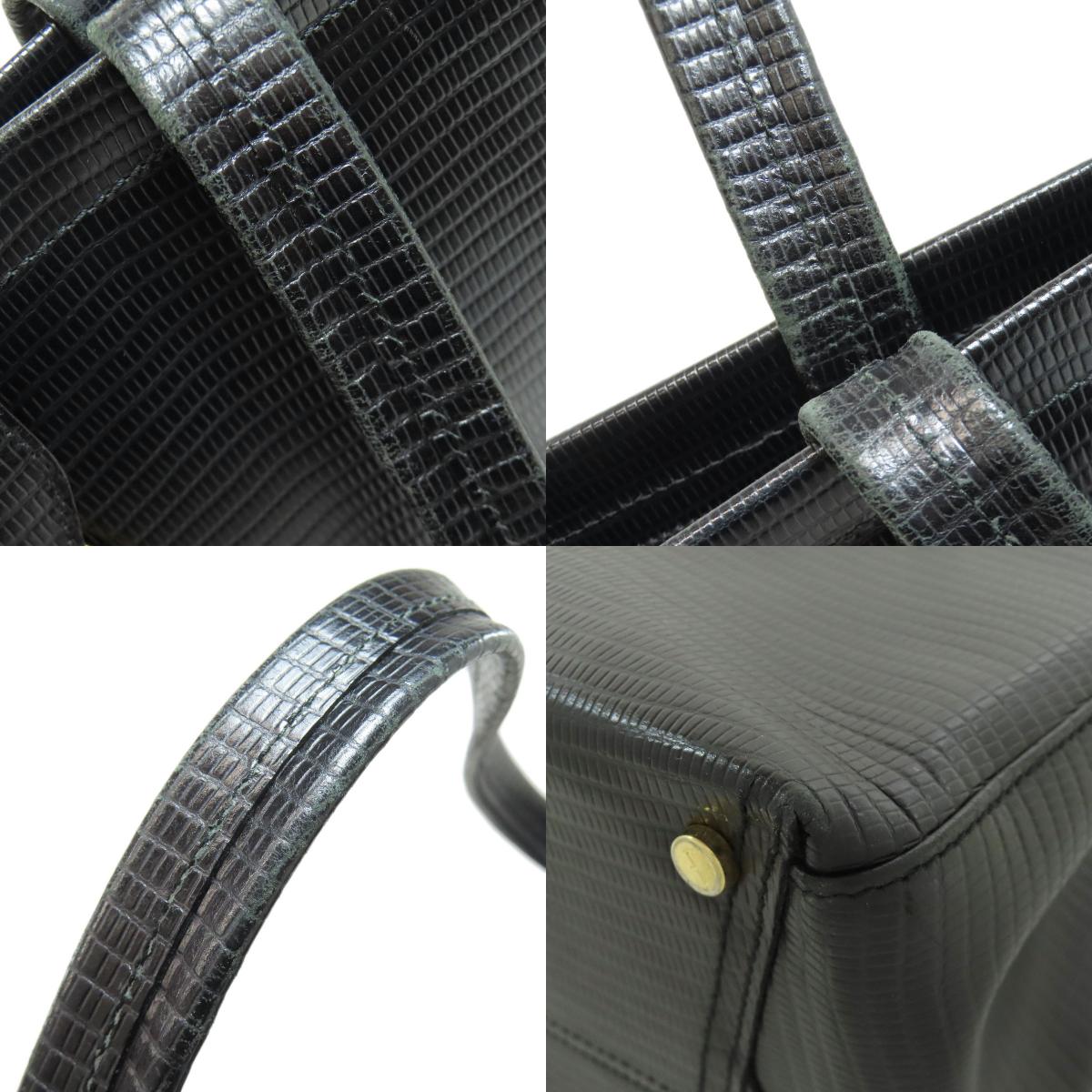 Salvatore Ferragamo サルヴァトーレフェラガモ ロゴ トートバッグ レザー レディース 中古