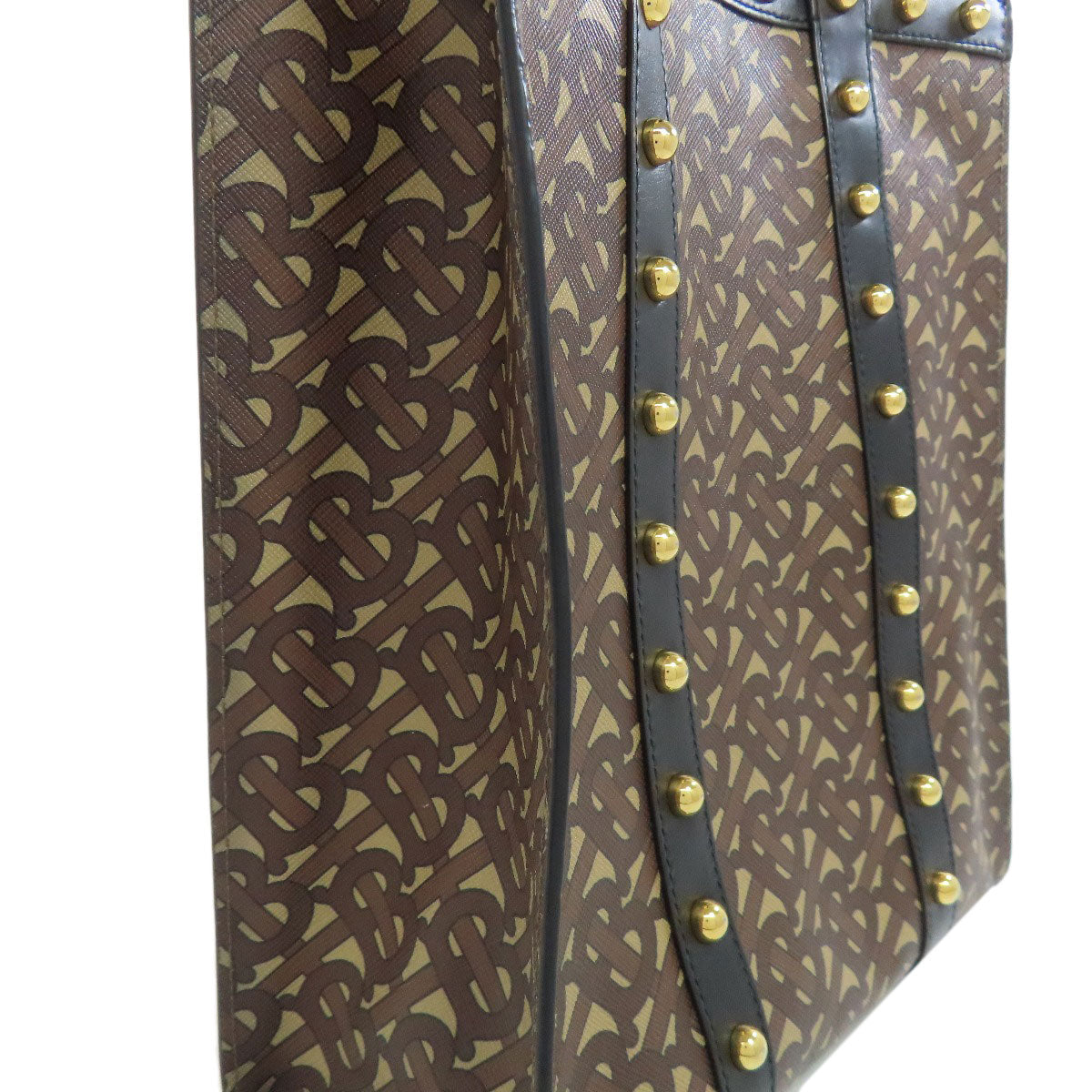 BURBERRY バーバリー TBロゴ 2WAY トートバッグ PVC レディース 中古