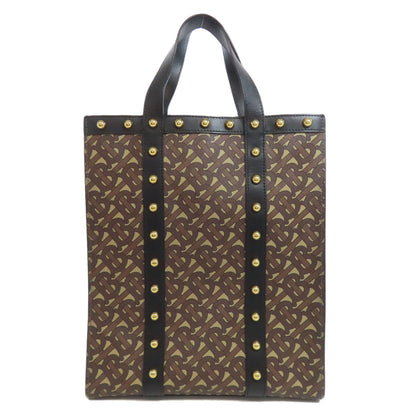 BURBERRY バーバリー TBロゴ 2WAY トートバッグ PVC レディース 中古