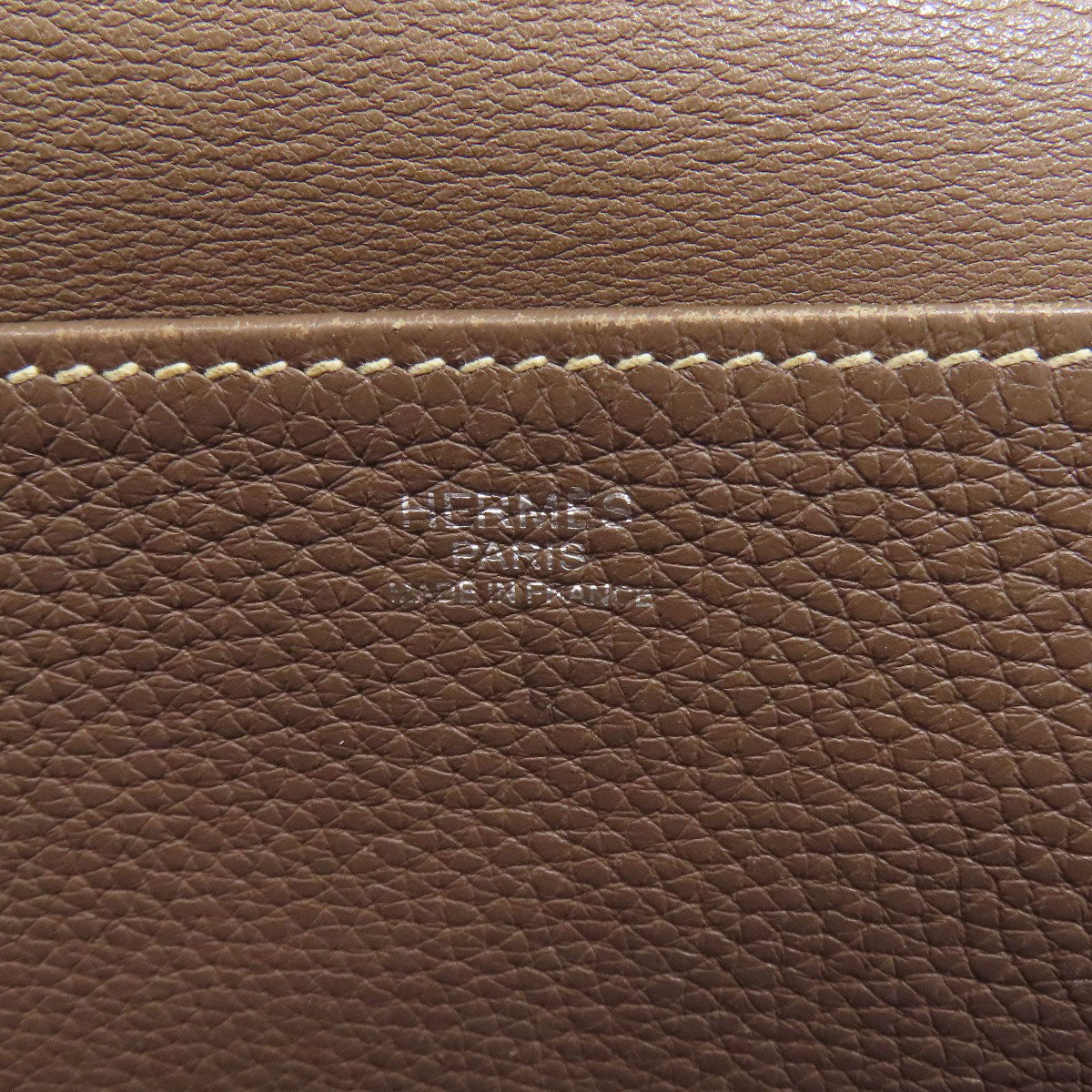 HERMES エルメス アルザン31 エトープ シルバー金具 ショルダーバッグ トリヨン レディース 中古