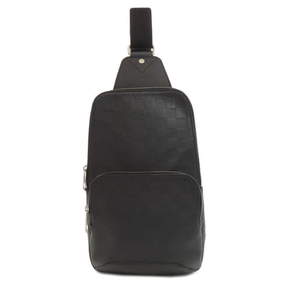 LOUIS VUITTON ルイヴィトン N41720 アヴェニュー・スリング ボディバッグ ダミエアンフィニ メンズ 中古