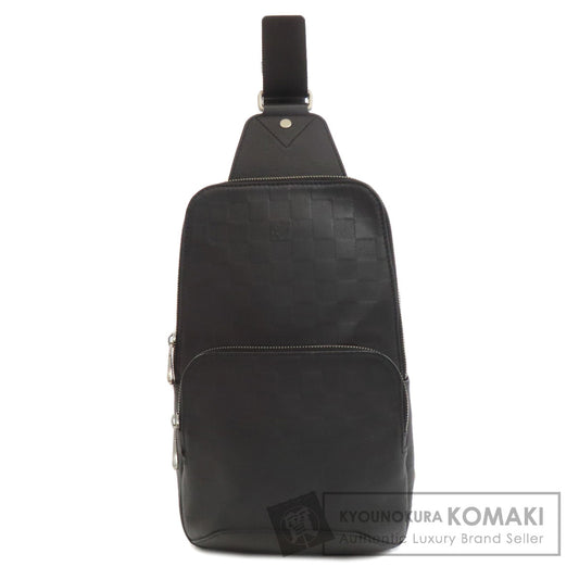 LOUIS VUITTON ルイヴィトン N41720 アヴェニュー・スリング ボディバッグ ダミエアンフィニ メンズ 中古