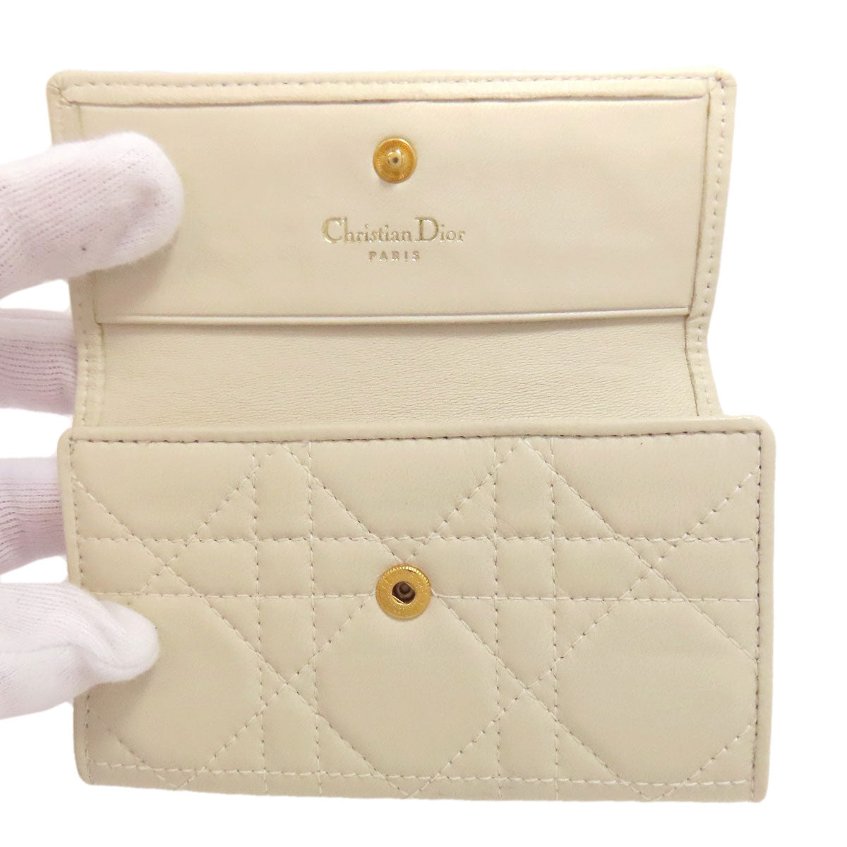 クリスチャンディオール カナージュ キーケース 中古 商品画像5