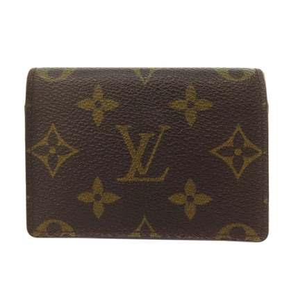 LOUIS VUITTON ルイヴィトン M62920 アンヴェロップ・カルト ドゥ ヴィジット カードケース モノグラムキャンバス レディース 中古