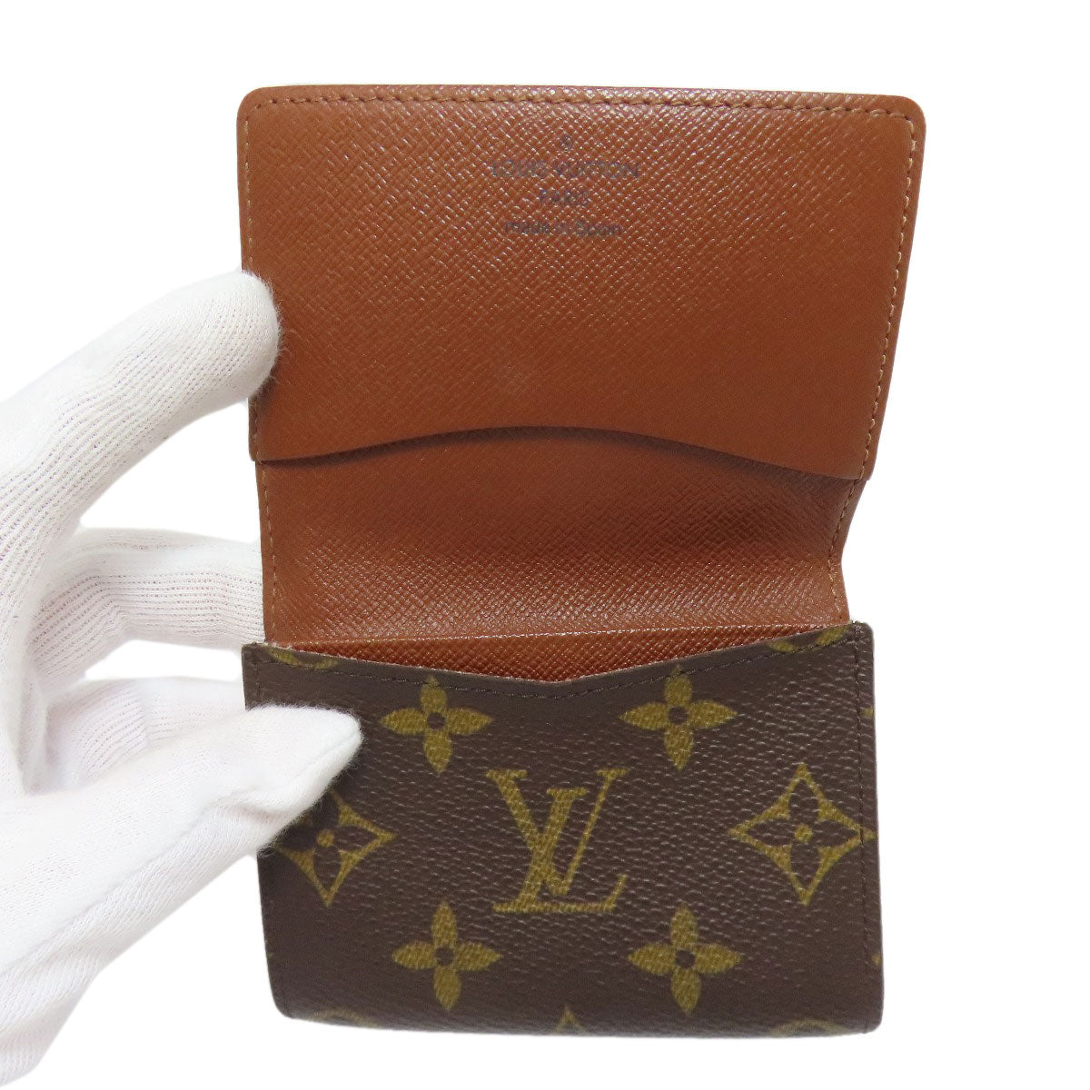 LOUIS VUITTON ルイヴィトン M62920 アンヴェロップ・カルト ドゥ ヴィジット カードケース モノグラムキャンバス レディース 中古