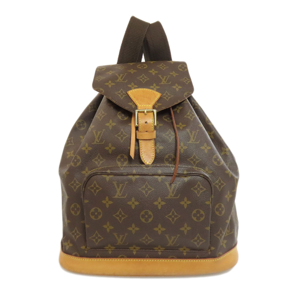 LOUIS VUITTON ルイヴィトン M51135 モンスリGM リュック・デイパック モノグラムキャンバス レディース 中古
