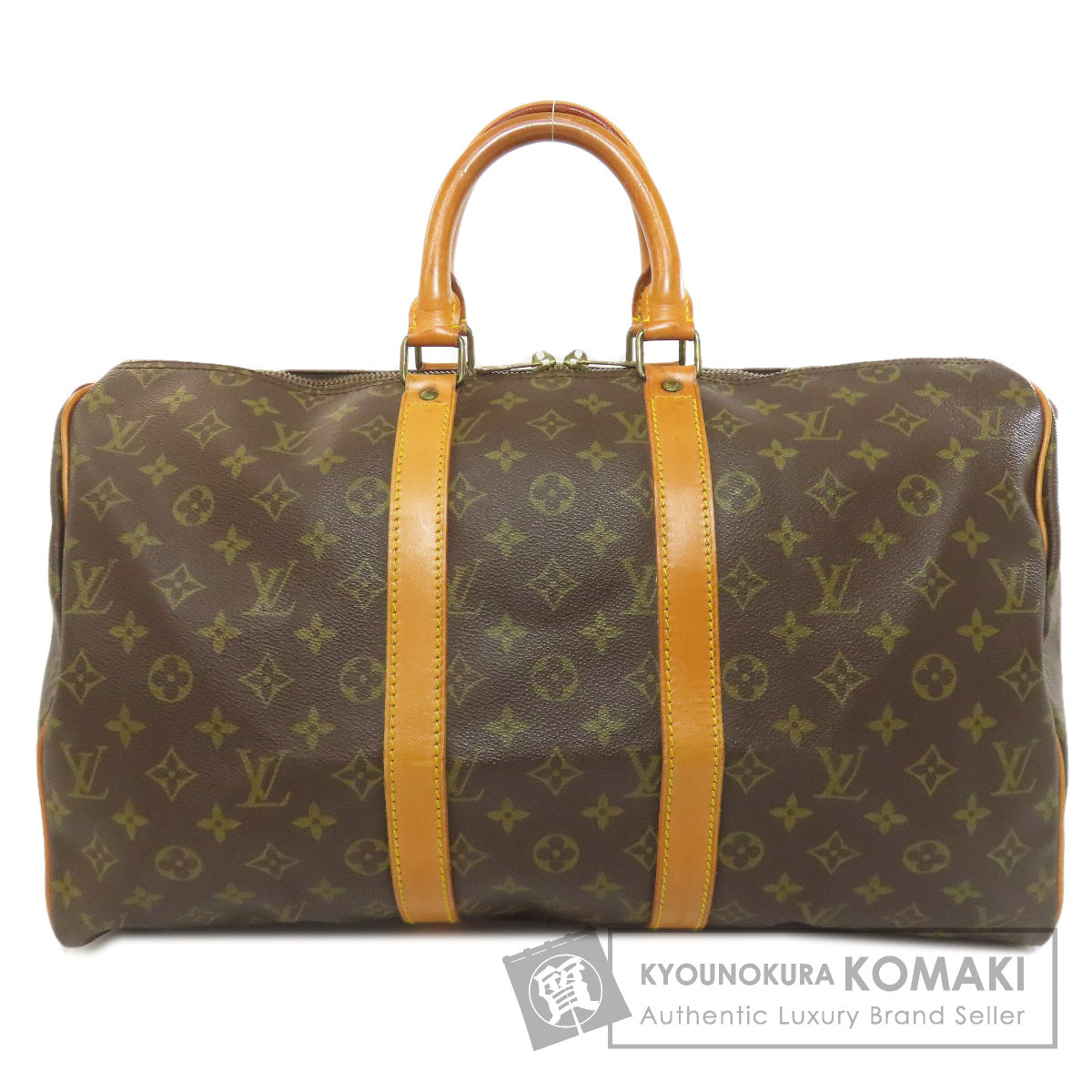 LOUIS VUITTON ルイヴィトン M41428 キーポル45 ボストンバッグ モノグラムキャンバス レディース 中古
