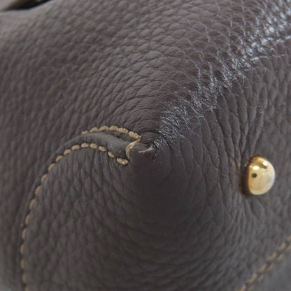 TODS トッズ ロゴ ハンドバッグ レザー レディース 中古