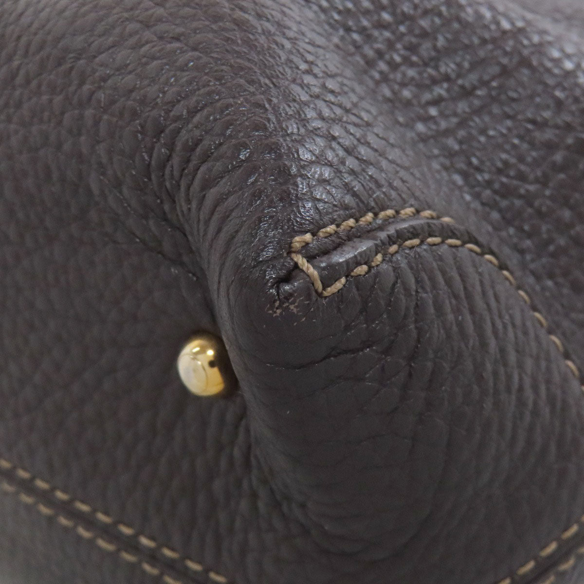 TODS トッズ ロゴ ハンドバッグ レザー レディース 中古