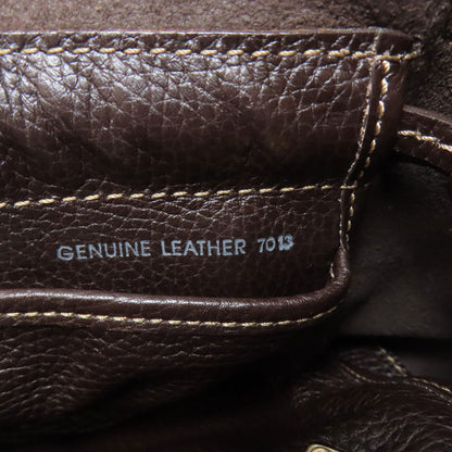 TODS トッズ ロゴ ハンドバッグ レザー レディース 中古