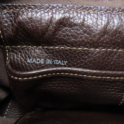 TODS トッズ ロゴ ハンドバッグ レザー レディース 中古