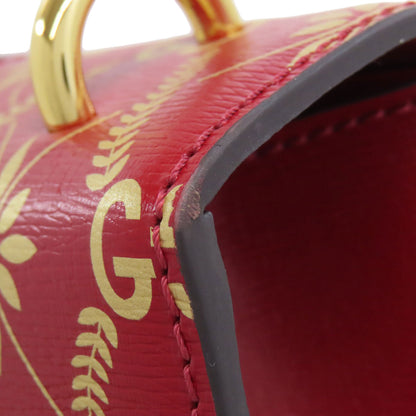 GUCCI グッチ 524405 シルヴィ GG ショルダーバッグ レザー レディース 中古