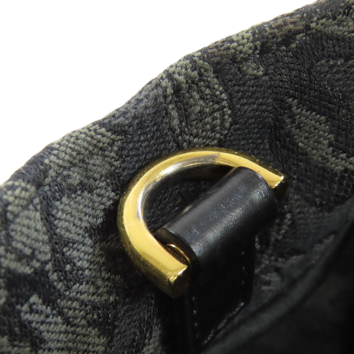 VERSACE ヴェルサーチ 2WAY ハンドバッグ キャンバス レディース 中古