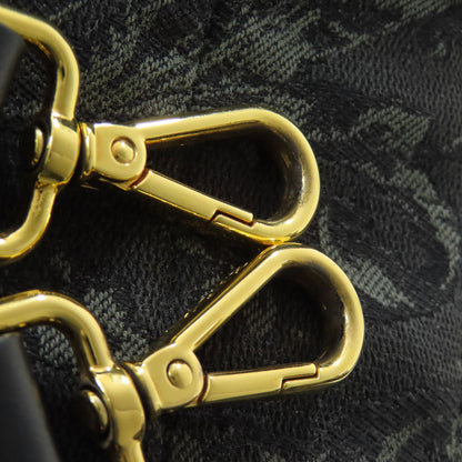 VERSACE ヴェルサーチ 2WAY ハンドバッグ キャンバス レディース 中古