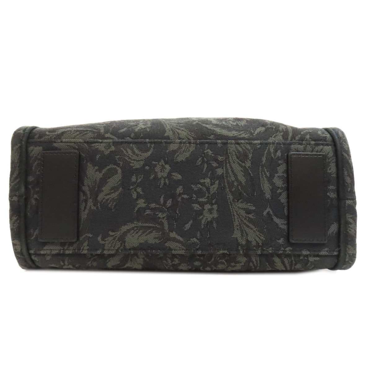 VERSACE ヴェルサーチ 2WAY ハンドバッグ キャンバス レディース 中古