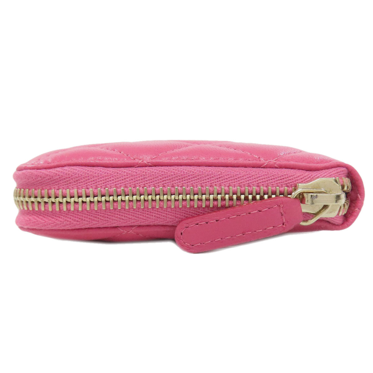 CHANEL シャネル マトラッセ ココマーク ゴールド金具 長財布（小銭入れあり） ラムスキン レディース 中古