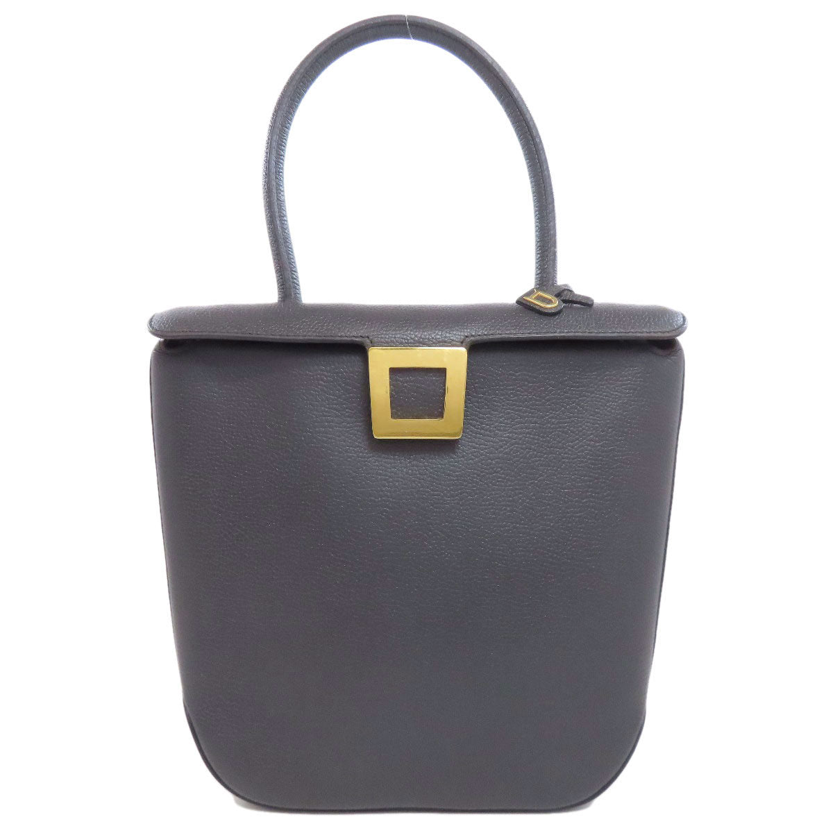 DELVAUX デルヴォー シンプルデザイン ハンドバッグ カーフ レディース 中古