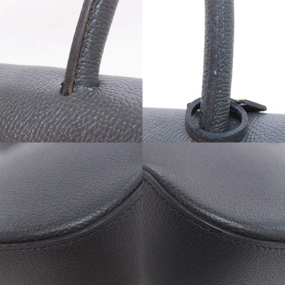 DELVAUX デルヴォー シンプルデザイン ハンドバッグ カーフ レディース 中古