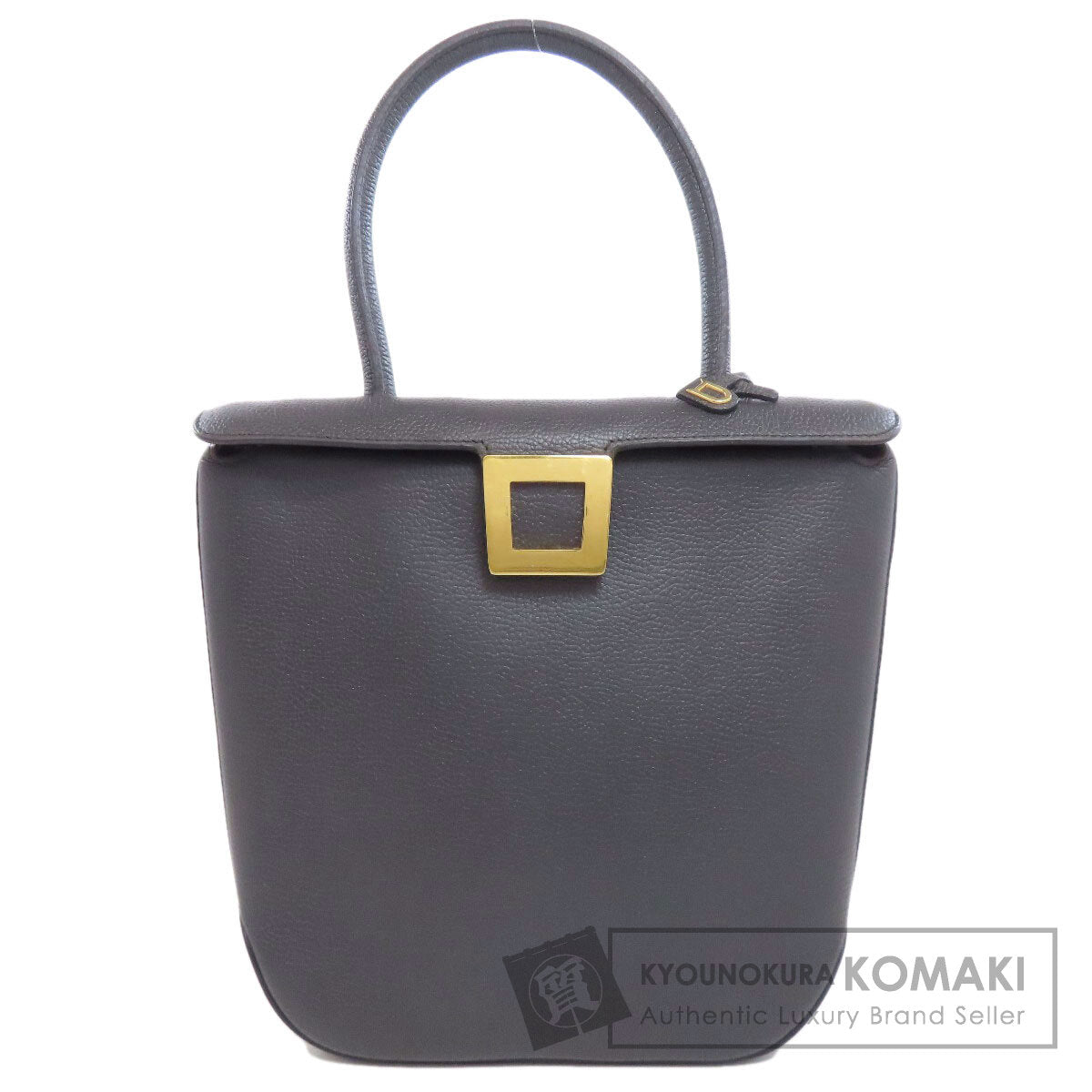 DELVAUX デルヴォー シンプルデザイン ハンドバッグ カーフ レディース 中古
