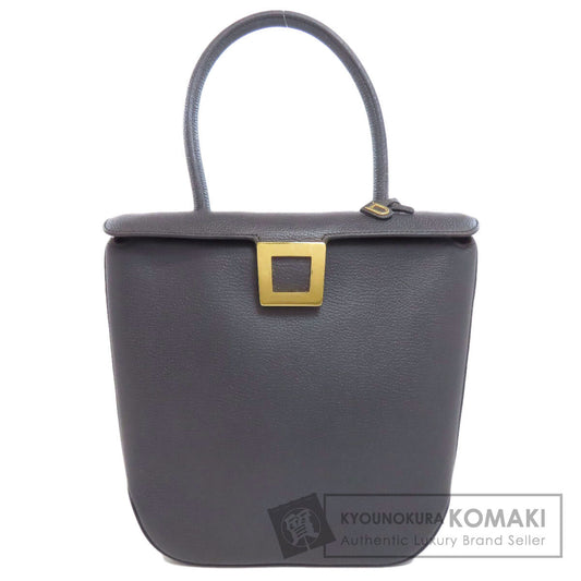 DELVAUX デルヴォー シンプルデザイン ハンドバッグ カーフ レディース 中古