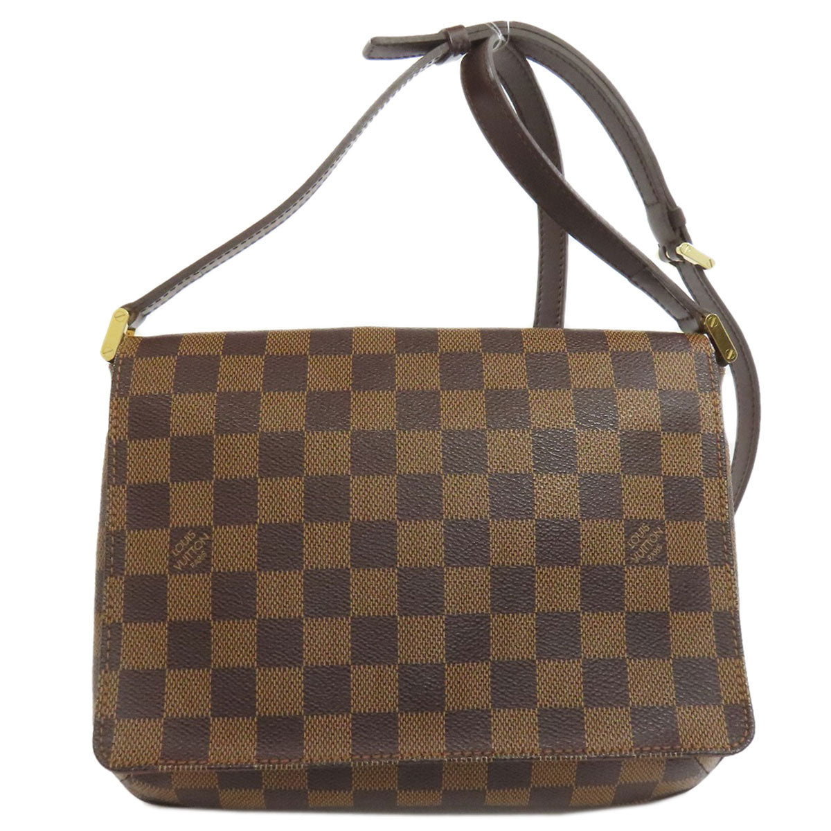 LOUIS VUITTON ルイヴィトン N51301 ミュゼットタンゴ ロング ショルダーバッグ ダミエキャンバス レディース 中古