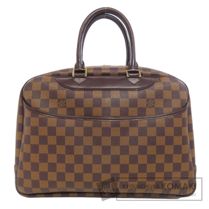 LOUIS VUITTON ルイヴィトン N47272 ドーヴィル スペシャルオーダー トートバッグ ダミエキャンバス レディース 中古