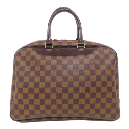 LOUIS VUITTON ルイヴィトン N47272 ドーヴィル スペシャルオーダー トートバッグ ダミエキャンバス レディース 中古
