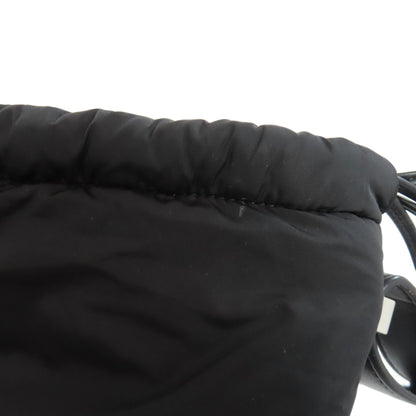 SAINT LAURENT サンローラン ロゴ ショルダーバッグ ナイロン レディース 中古
