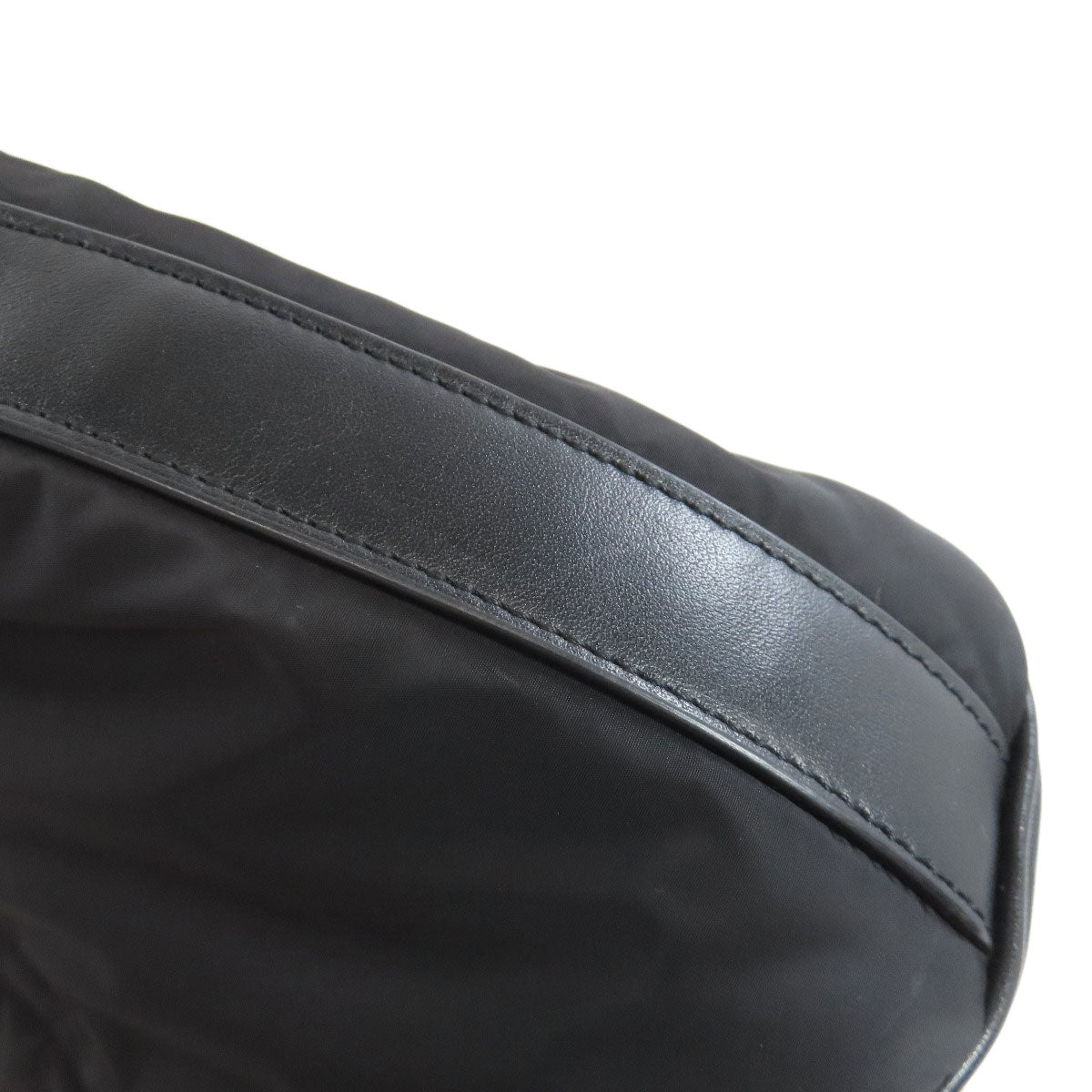 SAINT LAURENT サンローラン ロゴ ショルダーバッグ ナイロン レディース 中古