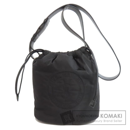 SAINT LAURENT サンローラン ロゴ ショルダーバッグ ナイロン レディース 中古