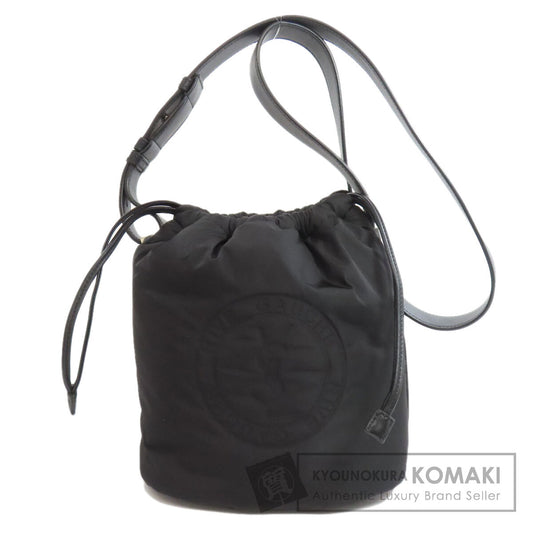 SAINT LAURENT サンローラン ロゴ ショルダーバッグ ナイロン レディース 中古