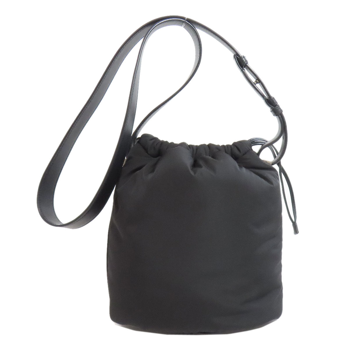 SAINT LAURENT サンローラン ロゴ ショルダーバッグ ナイロン レディース 中古