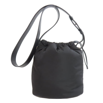 SAINT LAURENT サンローラン ロゴ ショルダーバッグ ナイロン レディース 中古