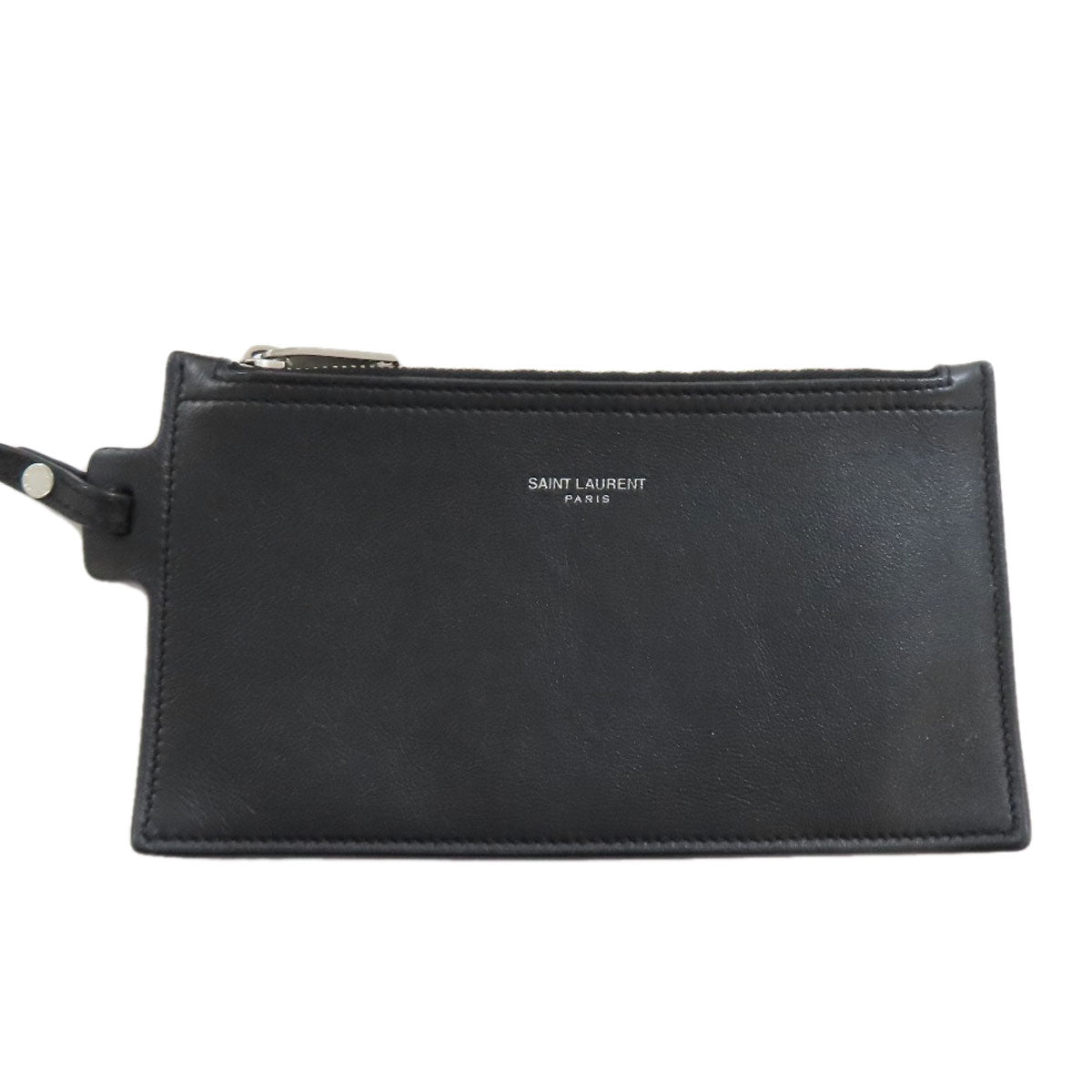 SAINT LAURENT サンローラン ロゴ ショルダーバッグ ナイロン レディース 中古