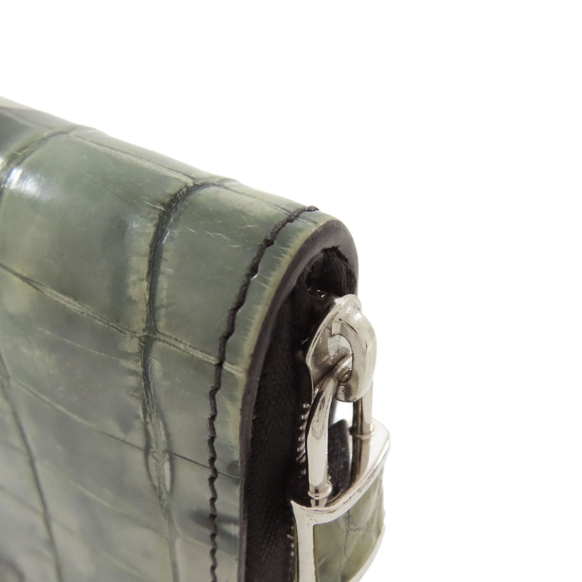 LOUIS VUITTON ルイヴィトン ジッピー・コインパース コインケース クロコダイル レディース 中古